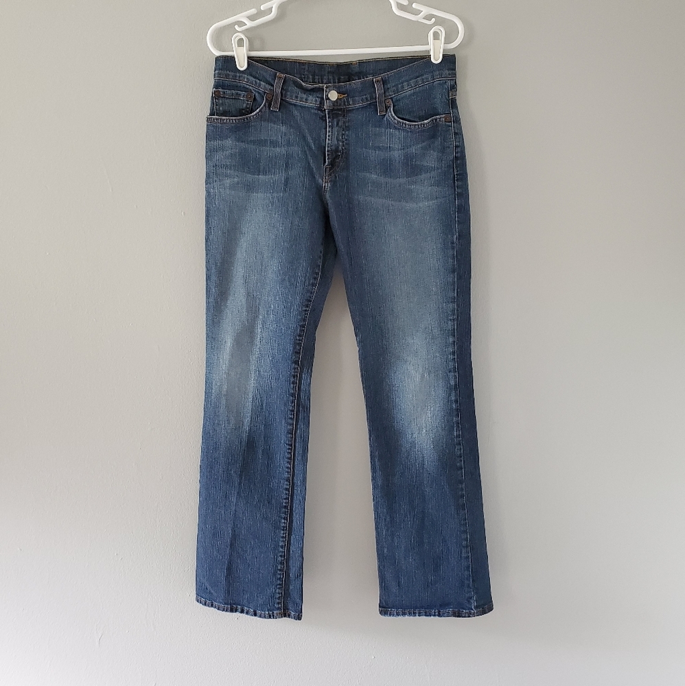 Lucky Brand Mid-Rise Dungarees - size 30 EUC